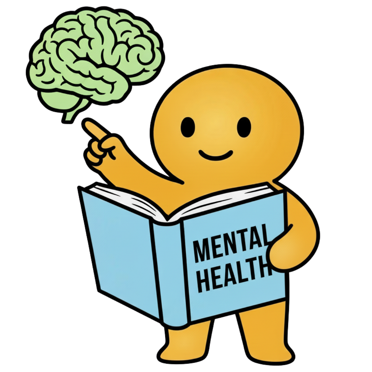 Mental health education illustration