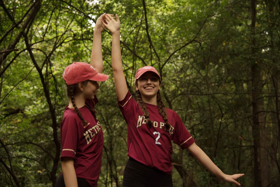 Metro Prep students outdoors